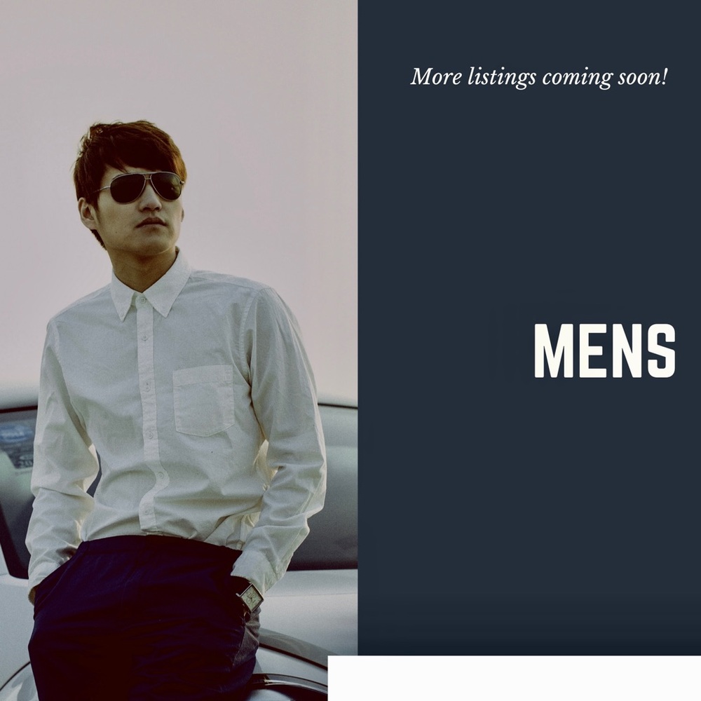 MENS CLOTHING! YOU LIKE, MAKE OFFER!